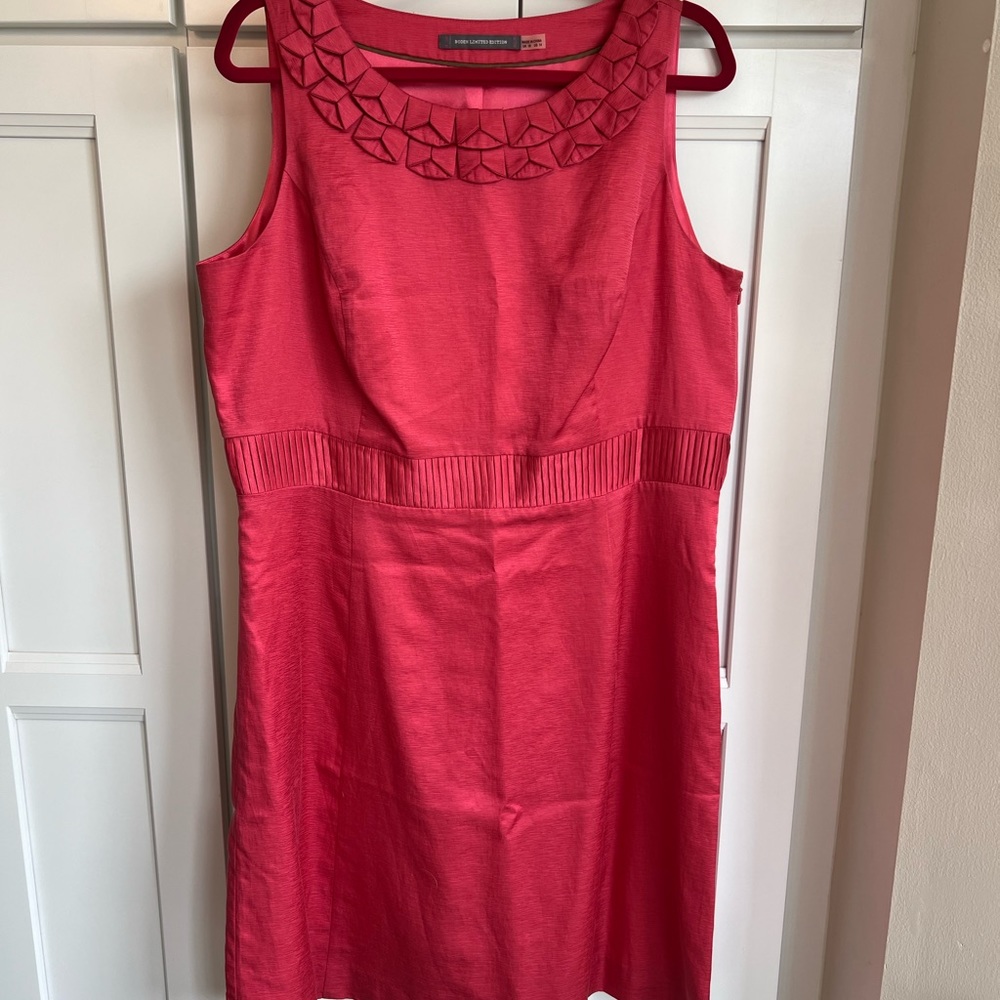 Boden Limited Edition cocktail dress: pink, size 14